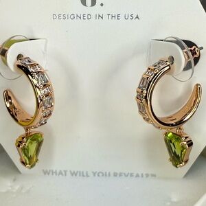 Bomb Party August Peridot on Rose Gold